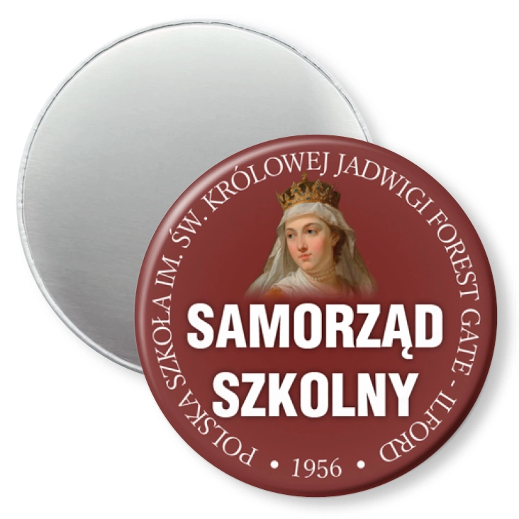przypinka magnes Samorząd Szkolny Szkoła Ilford