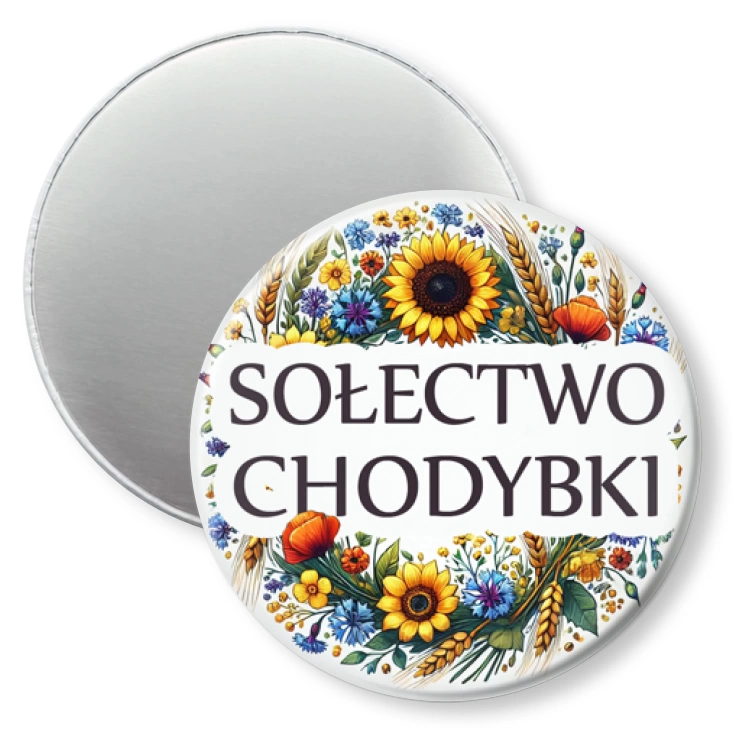 przypinka magnes Sołectwo Chodybki