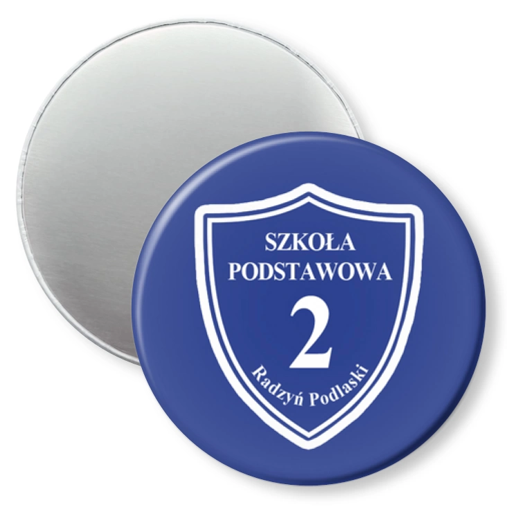 przypinka magnes SP nr 2 Radzyń Podlaski