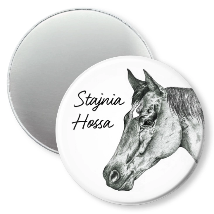 przypinka magnes Stajnia Hossa