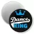 Przypinka magnes Studniówka Dance King czarna