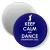 Przypinka magnes Studniówka keep calm and dance