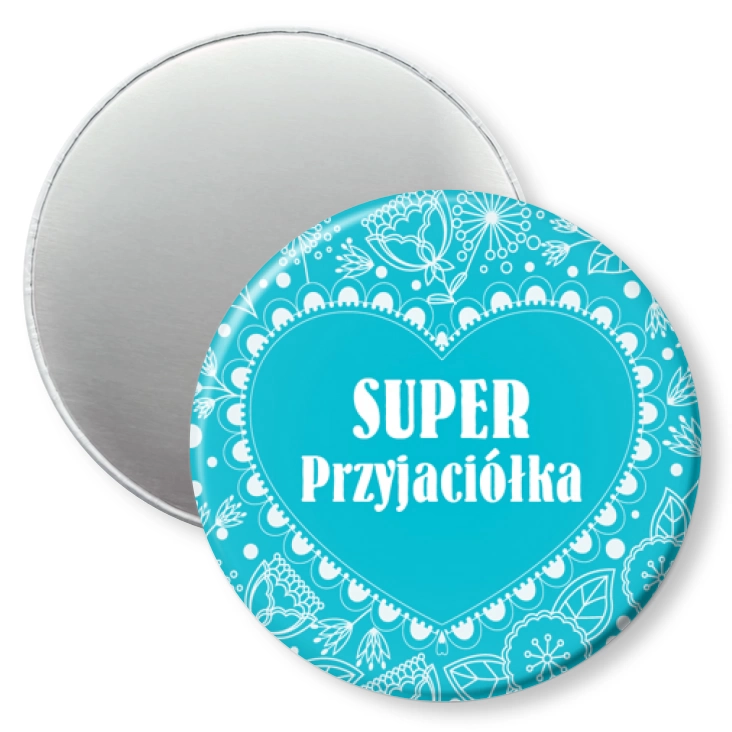 przypinka magnes Super przyjaciółka