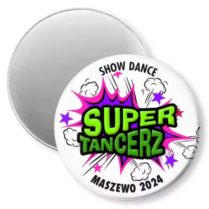 przypinka magnes Super tancerz Show Dance Maszewo 2024