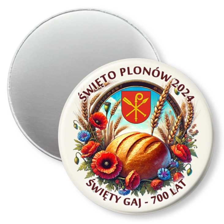 przypinka magnes Święto Plonów Rychliki 2024
