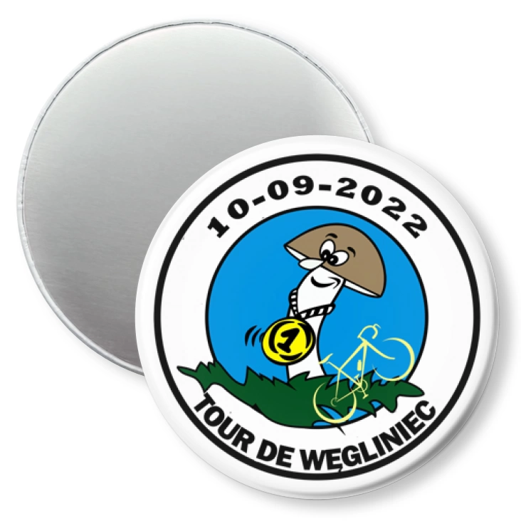 przypinka magnes Tour de Węgliniec 2022