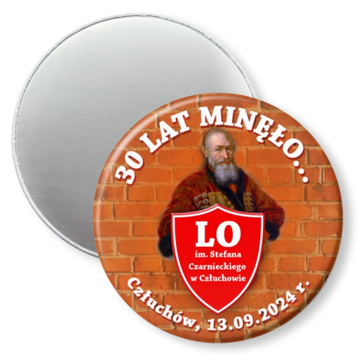 przypinka magnes Zjazd po 30 latach Stefan Czarniecki
