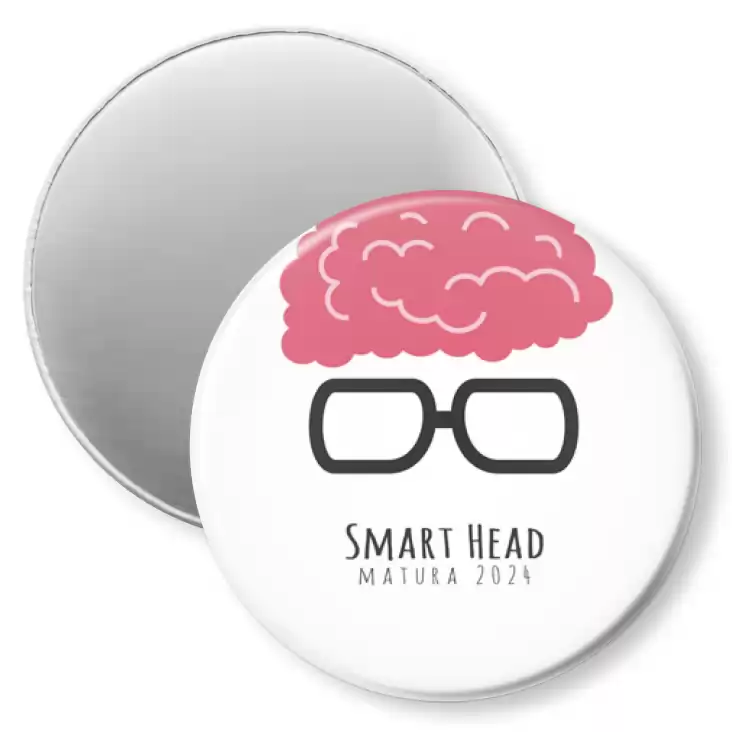 przypinka magnes Matura smart head