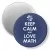 Przypinka magnes Matura Keep Calm and Love Math
