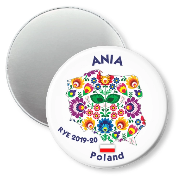 przypinka magnes Ania