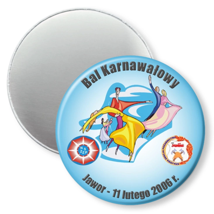 przypinka magnes Bal Karnawałowy 2006