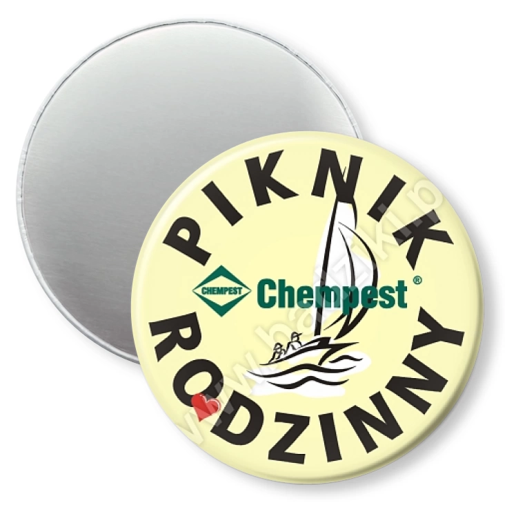 przypinka magnes Chempest - Piknik Rodzinny