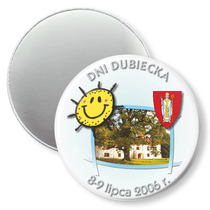 przypinka magnes Dni Dubiecka 2006