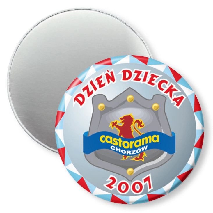 przypinka magnes Dzień Dziecka 2007
