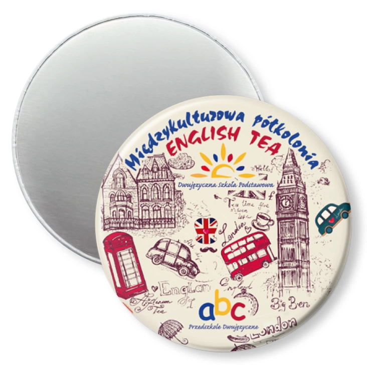 przypinka magnes English Tea