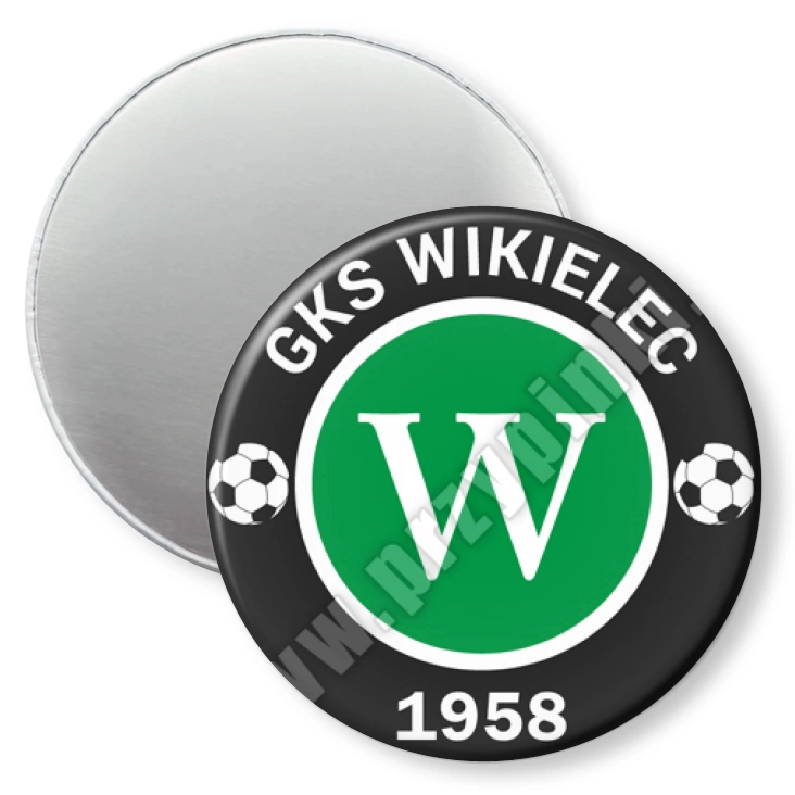 przypinka magnes GKS Wikielec