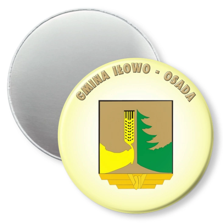 przypinka magnes Gmina Iłowo - Osada