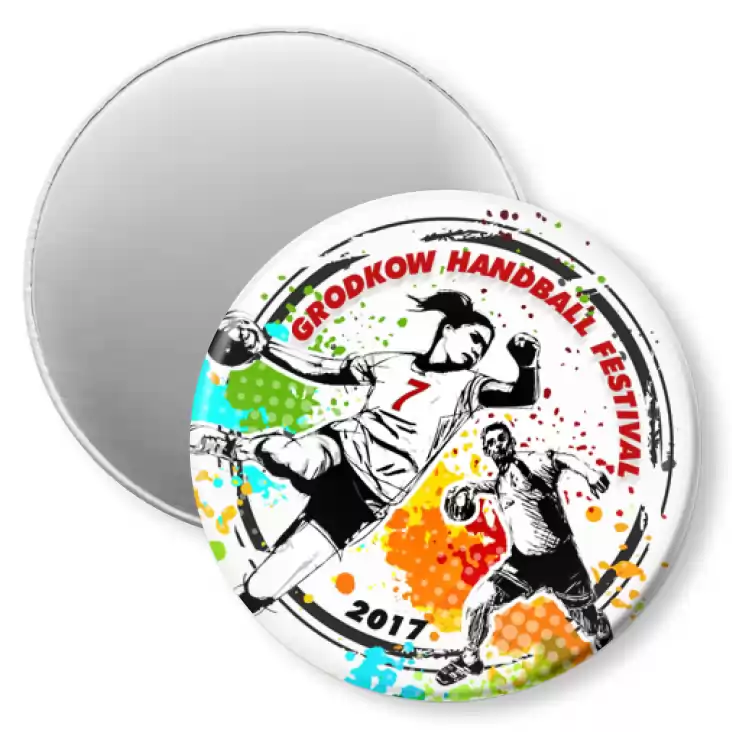 przypinka magnes Handball Festiwal 2017