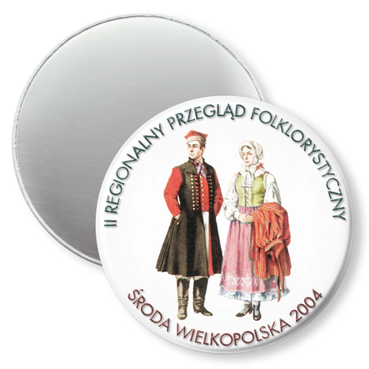 przypinka magnes II Regionalny Przegląd Folklorystyczny