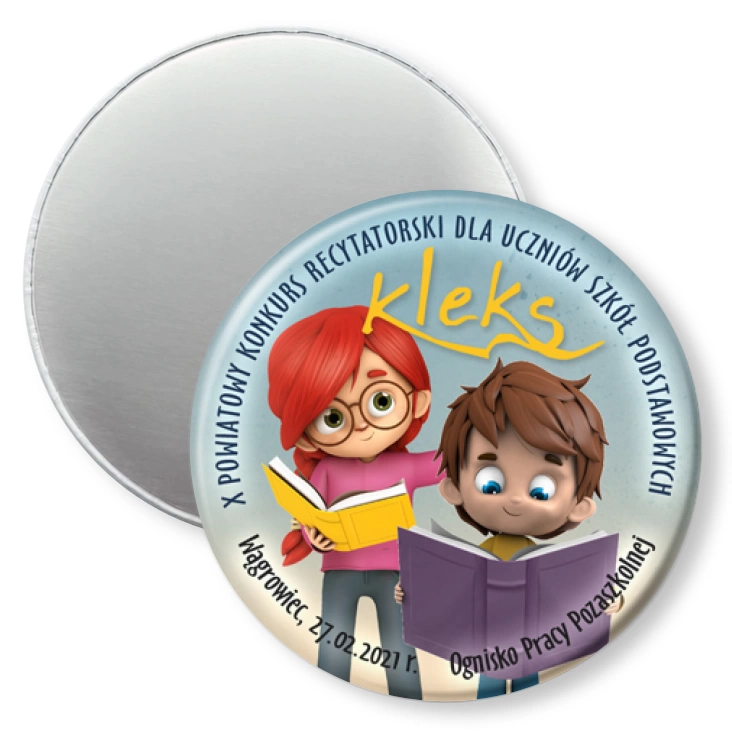 przypinka magnes Kleks 2021