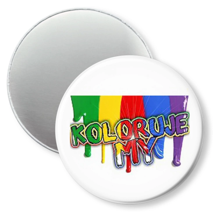 przypinka magnes KolorujeMy