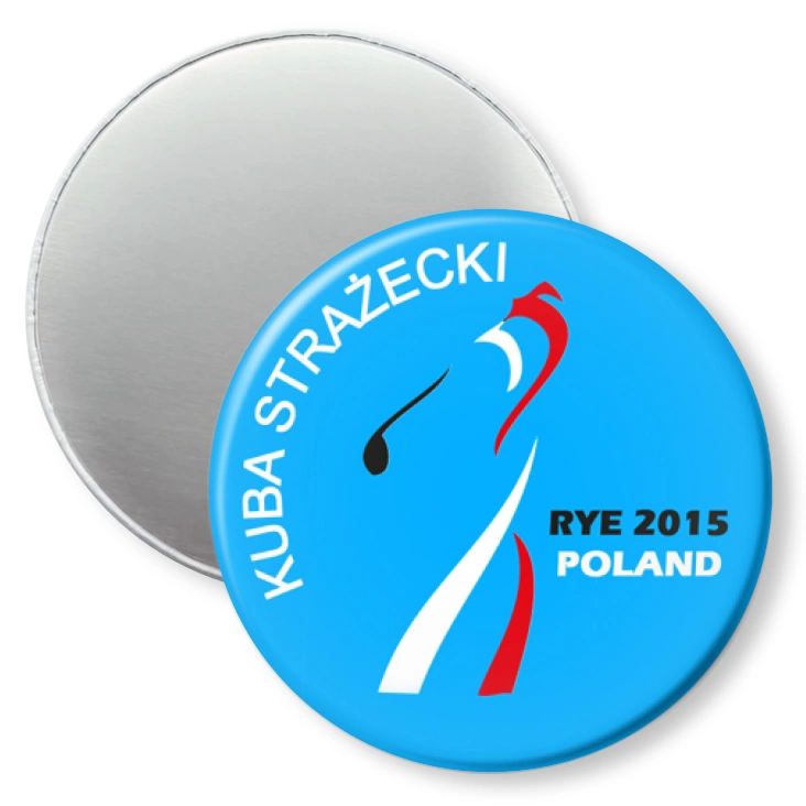przypinka magnes Kuba Polska