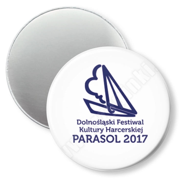 przypinka magnes Parasol 2017