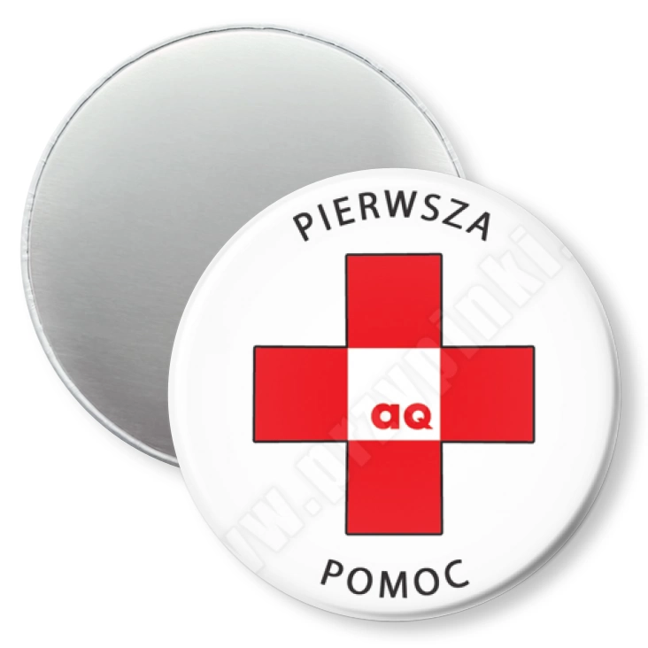 przypinka magnes Pierwsza pomoc