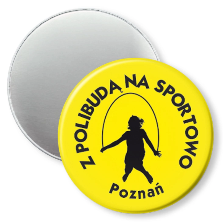 przypinka magnes Politechnika Poznańska - Skakanka
