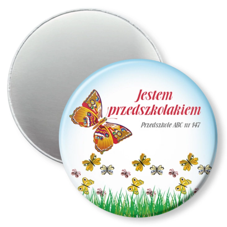 przypinka magnes Przedszkole ABC nr 147