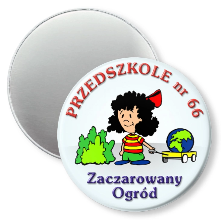 przypinka magnes Przedszkole nr 66