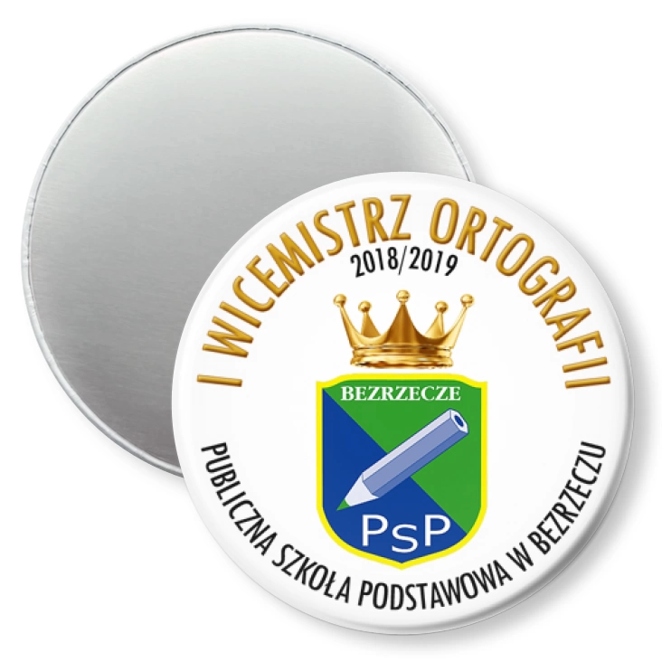 przypinka magnes PSP w Bezrzeczu