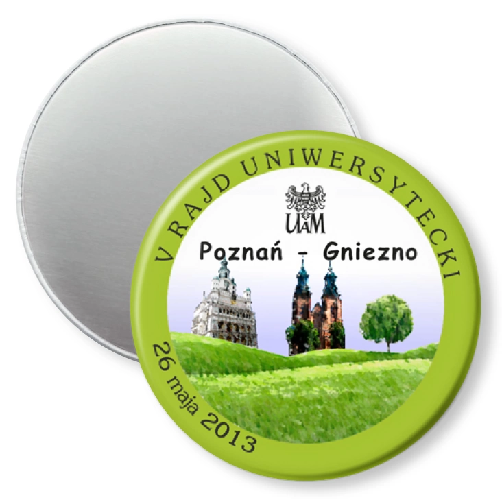 przypinka magnes Rajd UAM