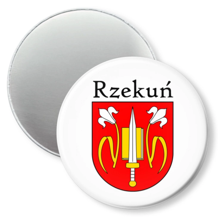 przypinka magnes Rzekuń