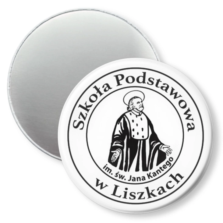 przypinka magnes Szkoła Podstawowa w Liszkach