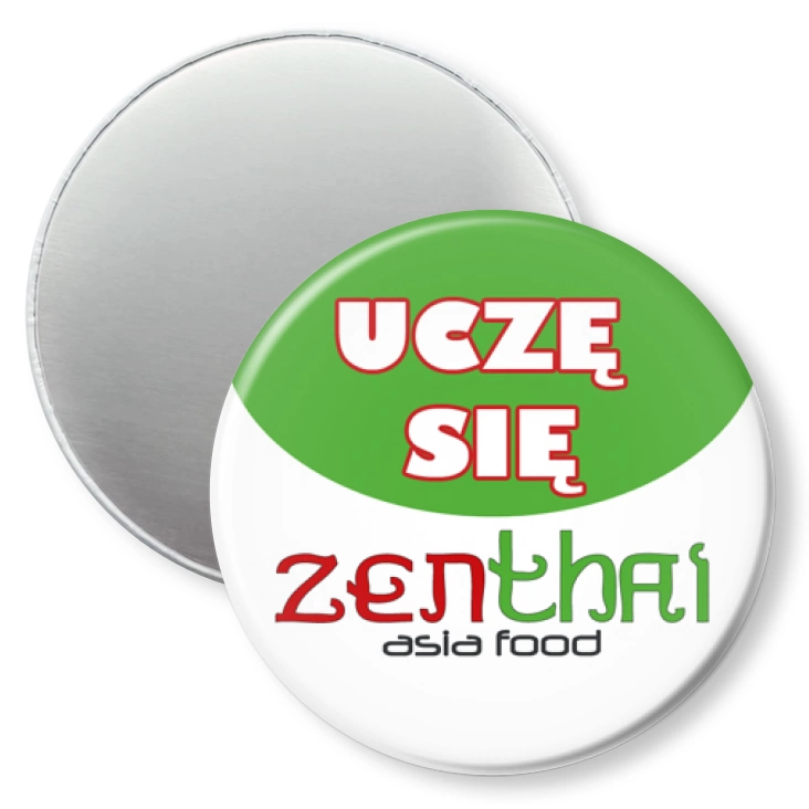 przypinka magnes Uczę się - Zenthai