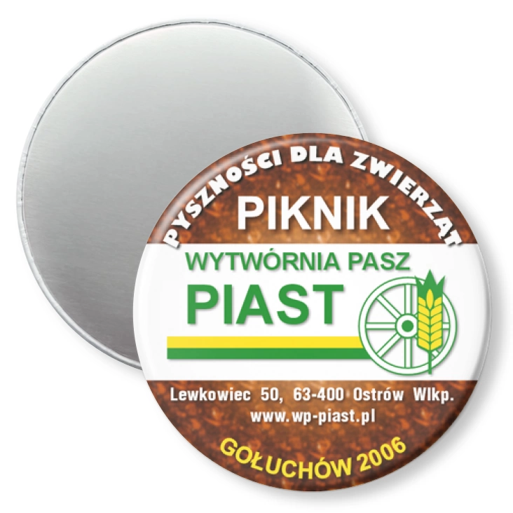 przypinka magnes Wytwórnia pasz Piast