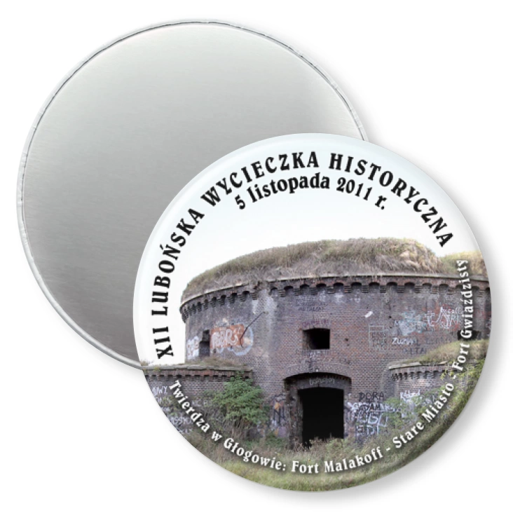 przypinka magnes XII Lubońska Wycieczka Historyczna
