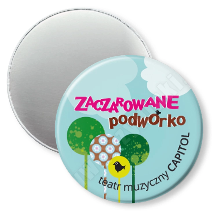 przypinka magnes Zaczarowane Podwórko