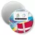 Przypinka magnes 300 dni do Euro - II Piłkarska Gra Miejska - Dania