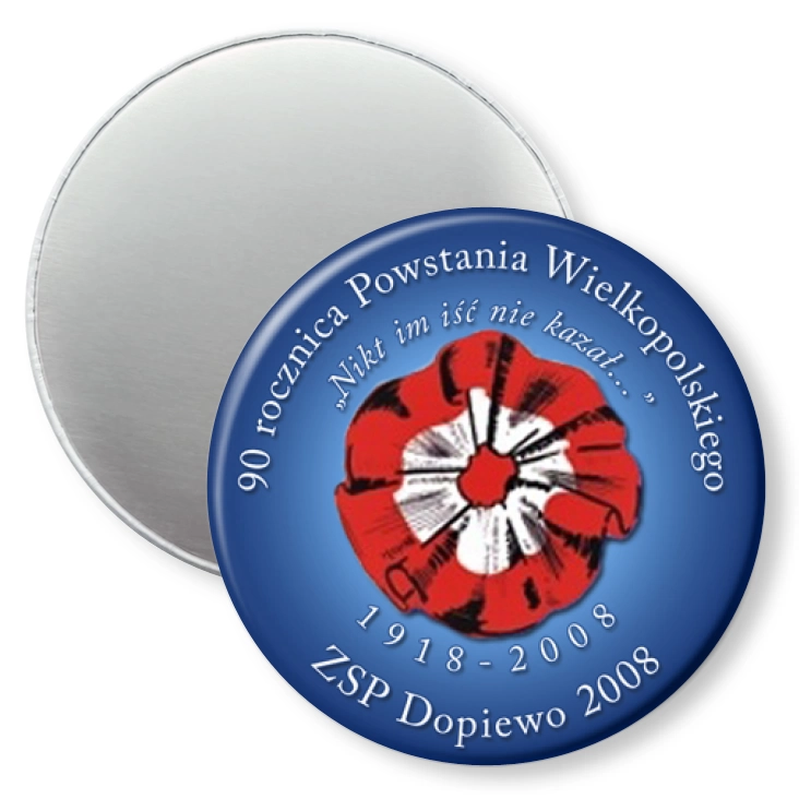 przypinka magnes 90 rocznica Powstania Wielkopolskiego