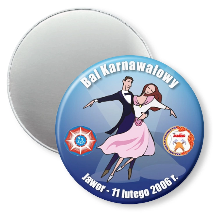 przypinka magnes Bal Karnawałowy 2006