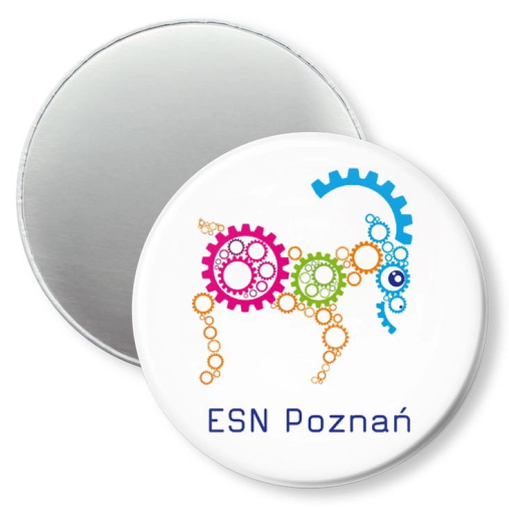 przypinka magnes ESN Poznań - Politechnika Poznańska