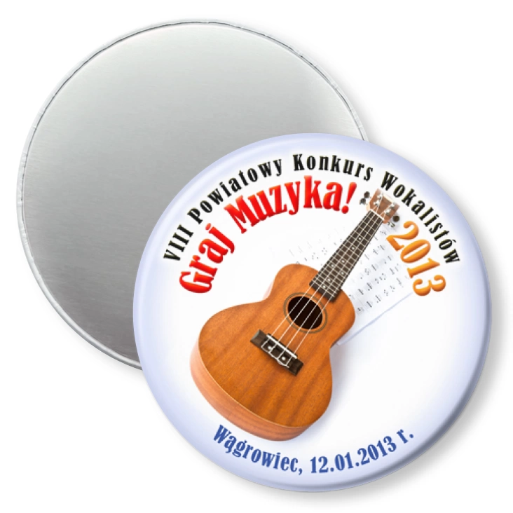 przypinka magnes Graj Muzyka! 2013