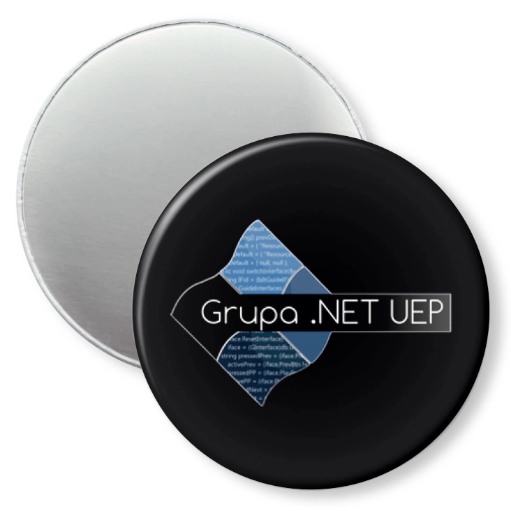 przypinka magnes Grupa .NET UEP