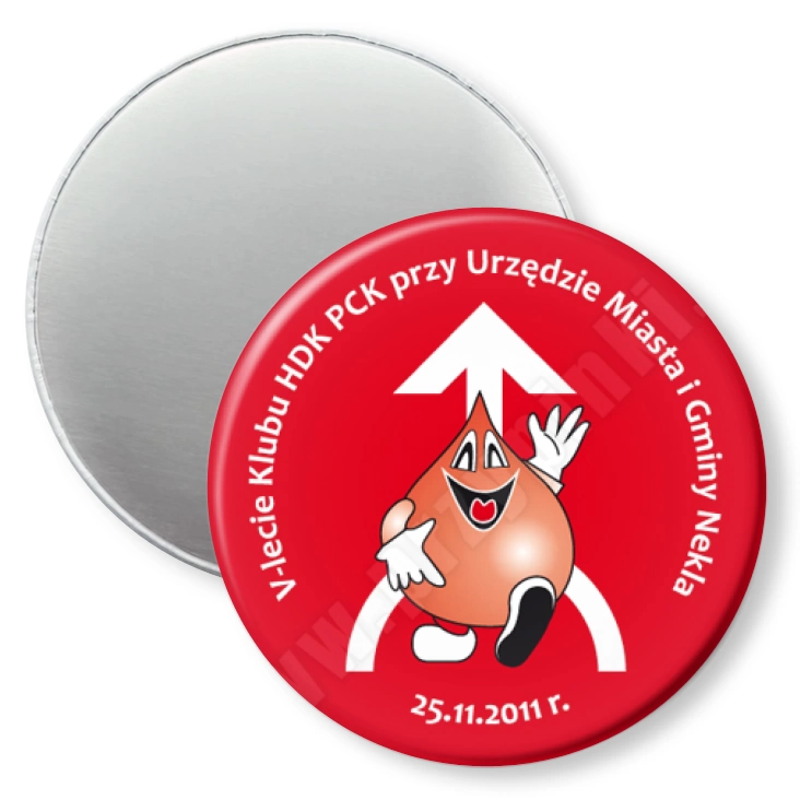 przypinka magnes HDK PCK Nekla