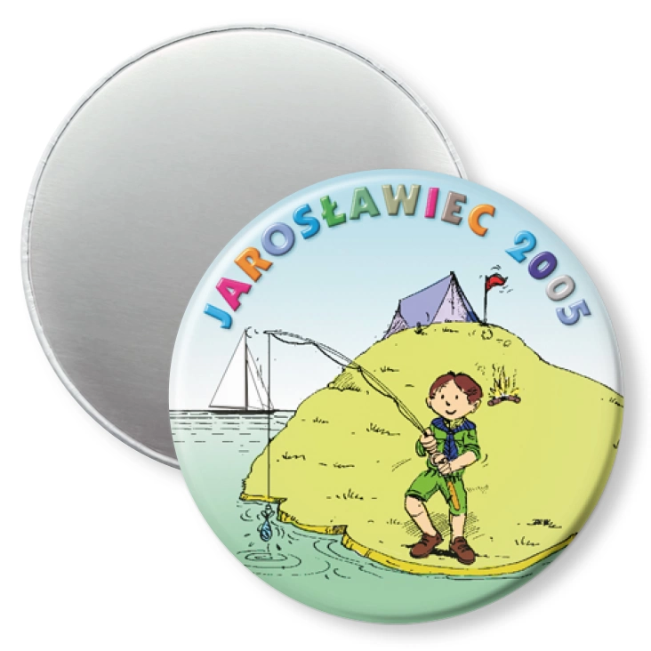 przypinka magnes Jarosławiec 2005