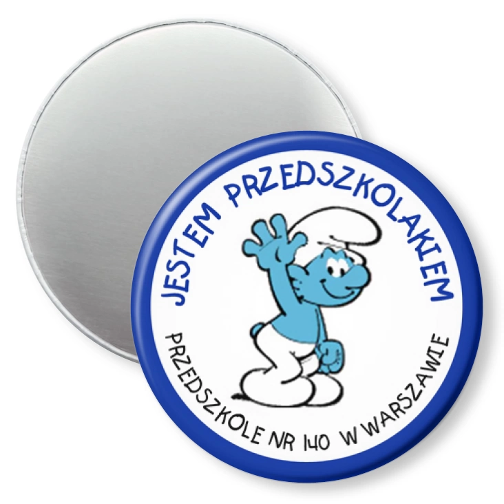 przypinka magnes Jestem Przedszkolakiem