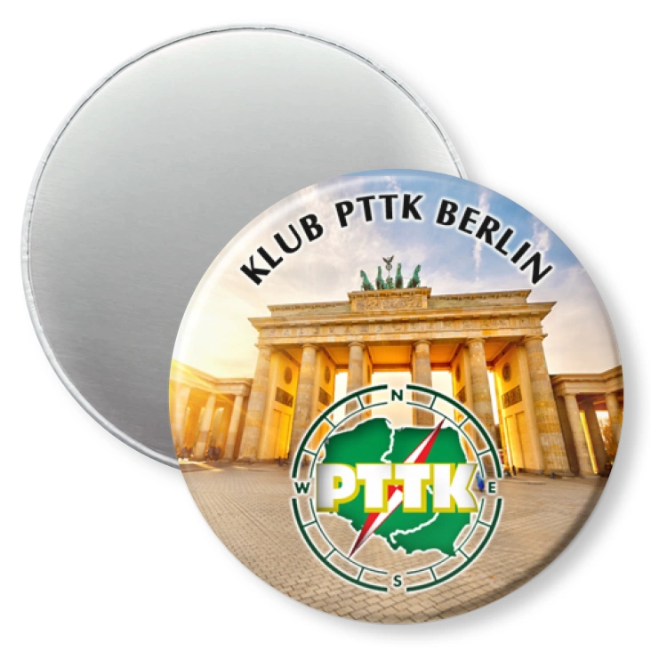 przypinka magnes Klub PTTK Berlin