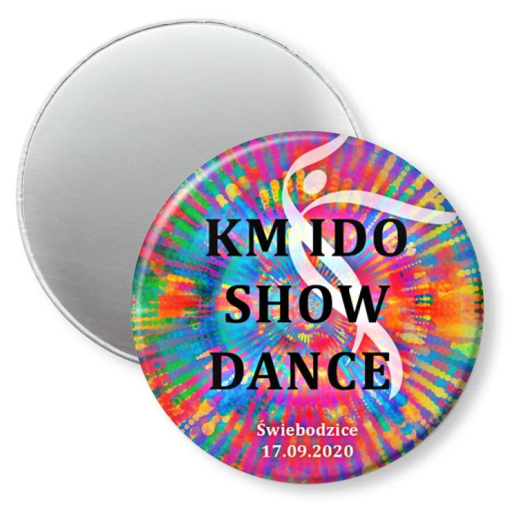 przypinka magnes KM IDO Show Dance